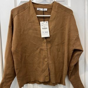 Zara Ribbed Cardigan
